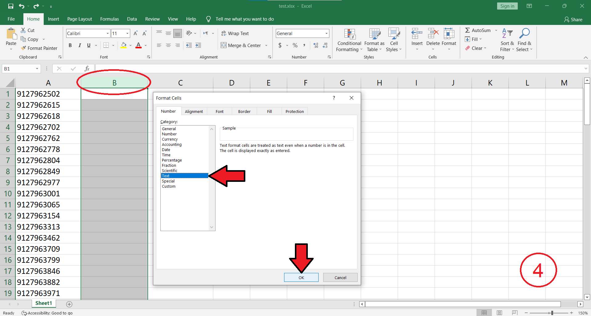چسباندن دو سلول به هم در اکسل