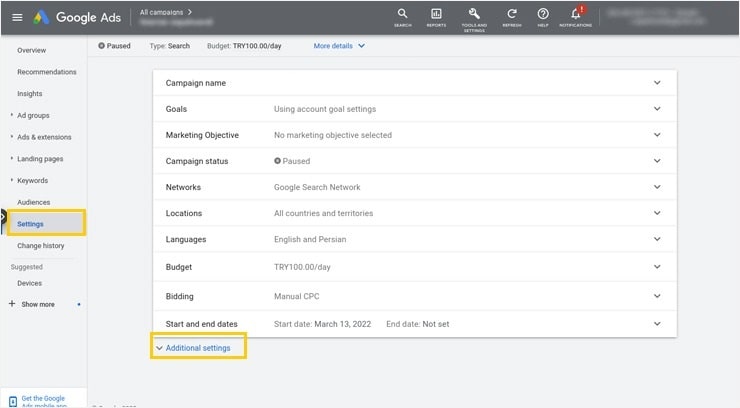 مسدود کردن IP های مشکوک در داخل پنل گوگل ادز