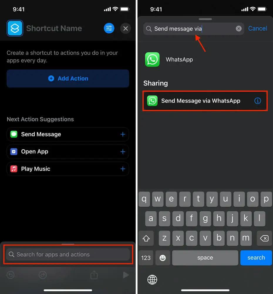 استفاده از میانبر IOS برای گوشی های آیفون